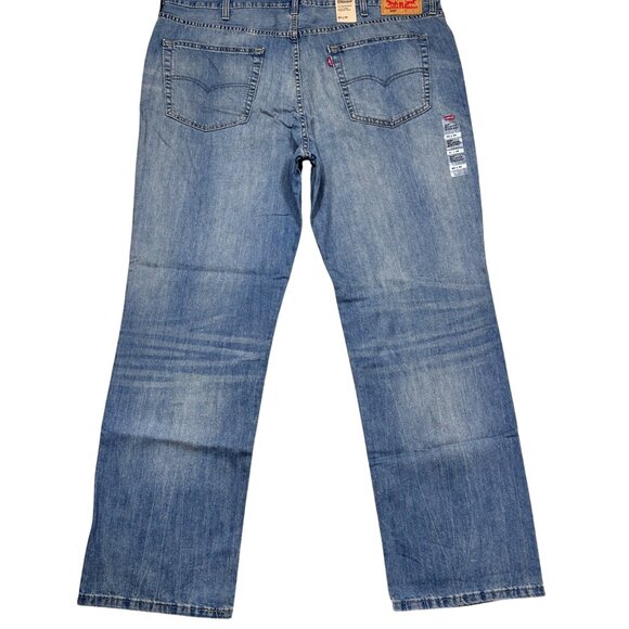 Levi’s 559 Men’s Relaxed Straight Jeans Medium Wash 44x34 Y2K Style NWT - Picture 3 of 10